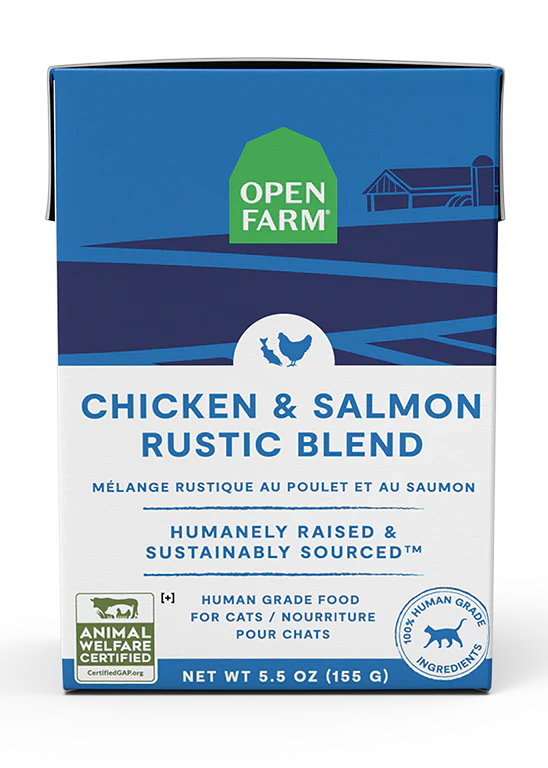Open Farm Grain Free Chicken &amp; Salmon Rustic Blend Cat Food
