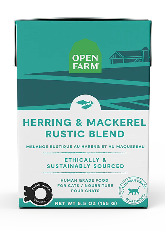 Open Farm Grain Free Herring &amp; Mackerel Rustic Blend Cat Food