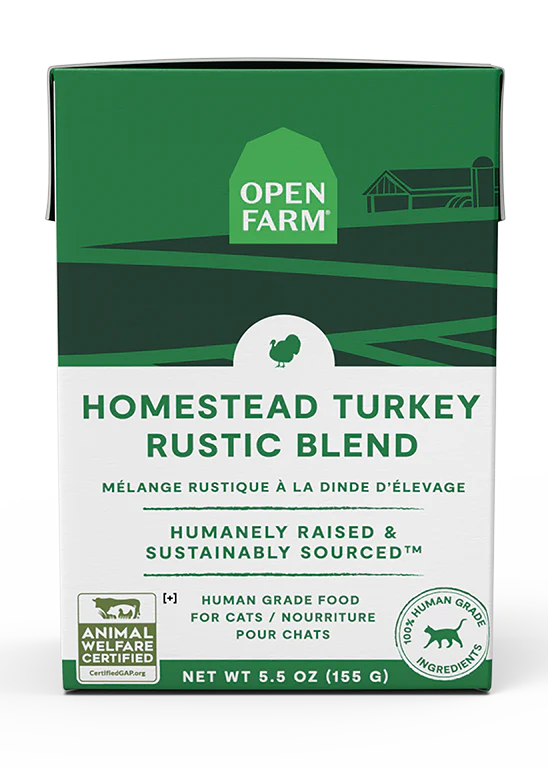 Open Farm Grain Free Homestead Turkey Rustic Blend Cat Food