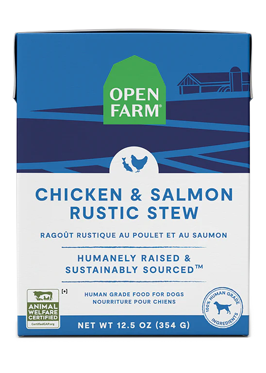 Open Farm Grain Free Chicken &amp; Salmon Rustic Stew Dog Food