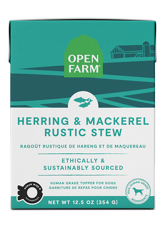 Open Farm Grain Free Herring &amp; Mackerel Rustic Stew Dog Food