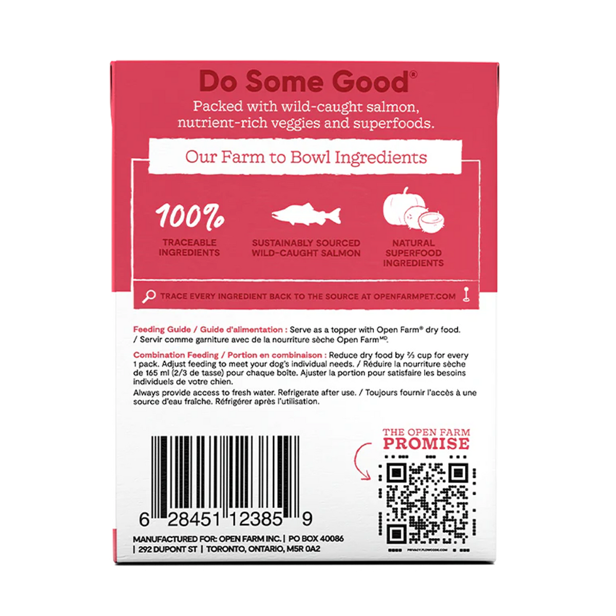 Open Farm Grain Free Wild Caught Salmon Rustic Stew Dog Food