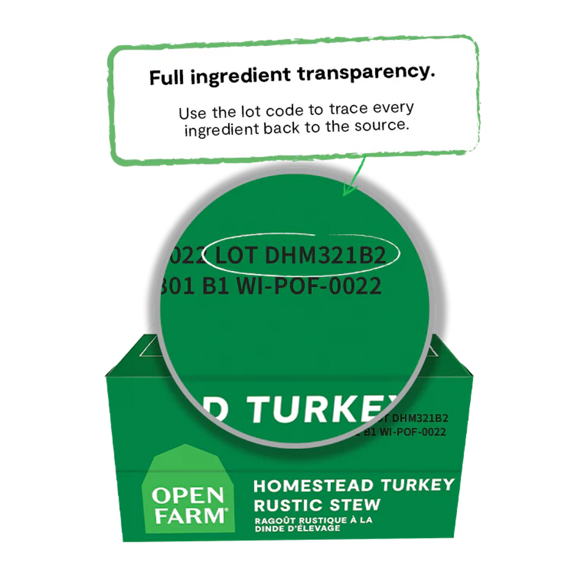 Open Farm Grain Free Homestead Turkey Rustic Stew Dog Food