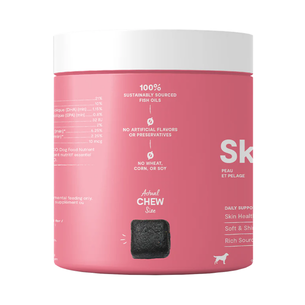 Open Farm Skin &amp; Coat Dog Supplement Chews