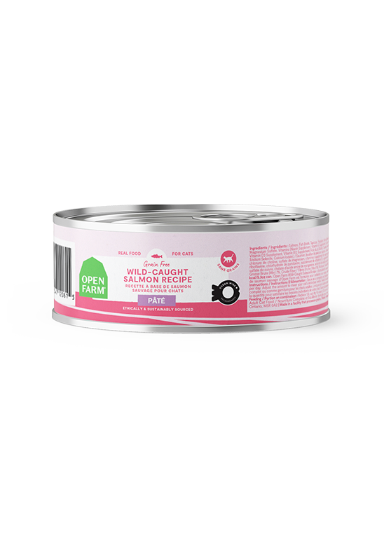 Open Farm Wild-Caught Salmon Paté Canned Cat Food