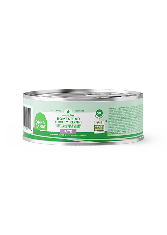 Open Farm Homestead Turkey Paté Canned Cat Food