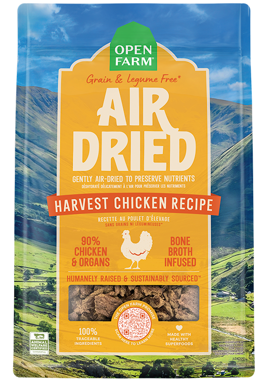 Open Farm Grain Free Air-Dried Chicken Dog Food