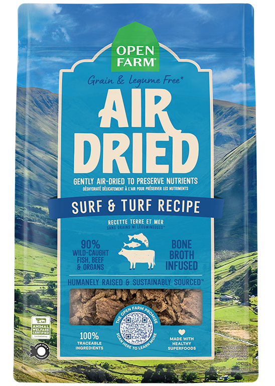 Open Farm Grain Free Air-Dried Surf &amp; Turf Dog Food