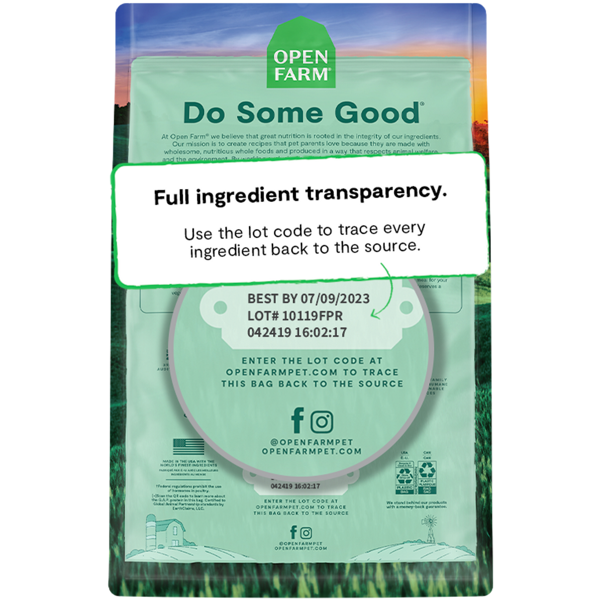 Open Farm Oven-Baked Goodbowl Harvest Chicken Dog Food