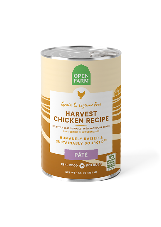 Open Farm Harvest Chicken Paté Canned Dog Food