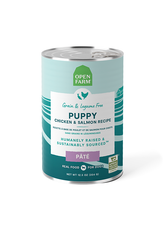 Open Farm Puppy Chicken &amp; Salmon Paté Canned Dog Food