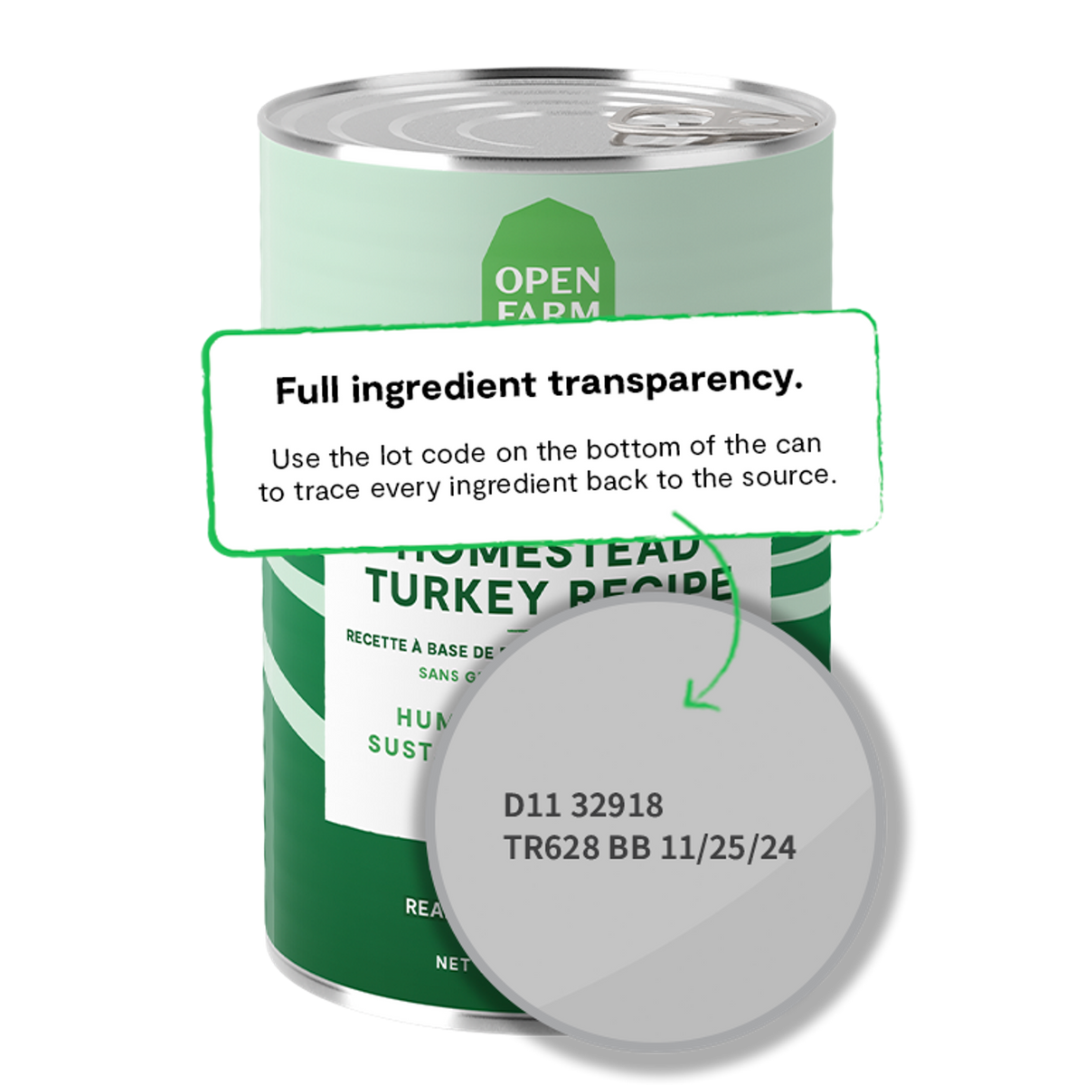Open Farm Homestead Turkey Paté Canned Dog Food