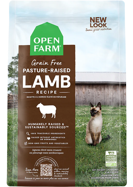 Open Farm Grain Free Pasture Raised Lamb Cat Food