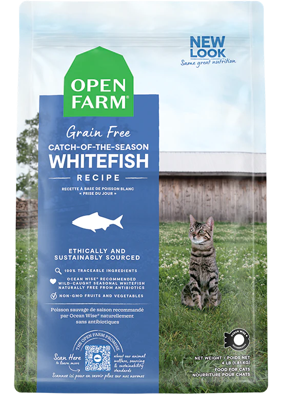 Open Farm Grain Free Catch of the Season Whitefish Cat Food