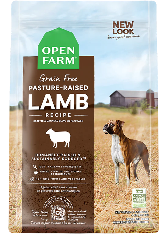 Open Farm Grain Free Pasture Raised Lamb Dog Food
