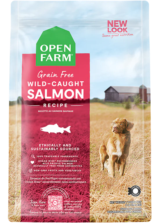 Open Farm Grain Free Wild Caught Salmon Dog Food