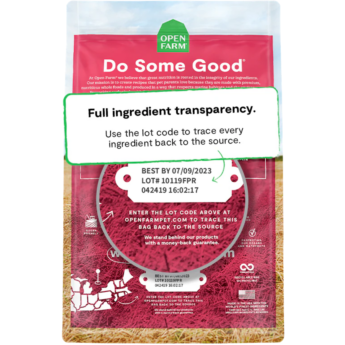 Open Farm Grain Free Wild Caught Salmon Dog Food