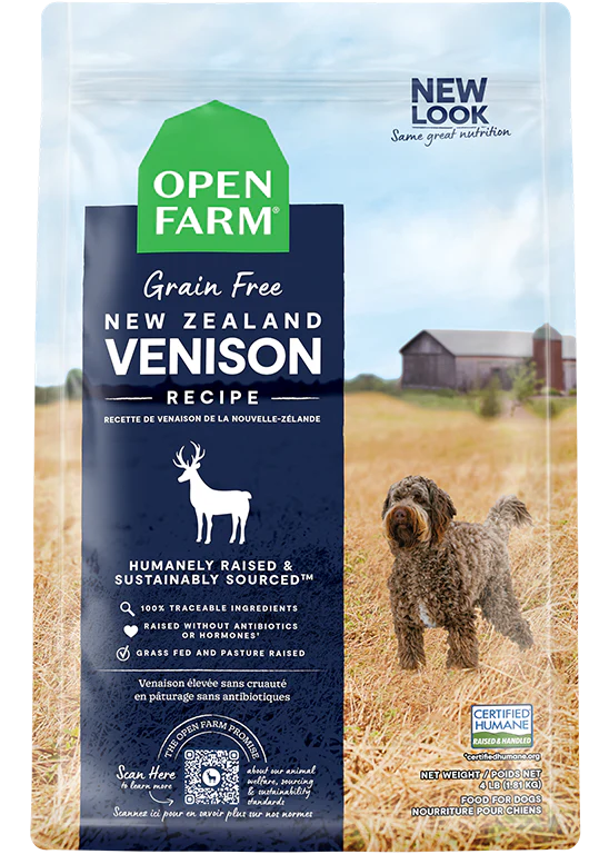Open Farm Grain Free New Zealand Venison Dog Food