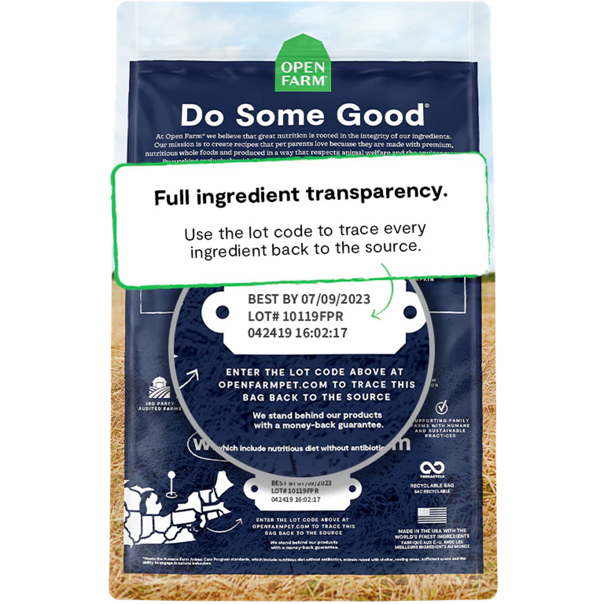 Open Farm Grain Free New Zealand Venison Dog Food