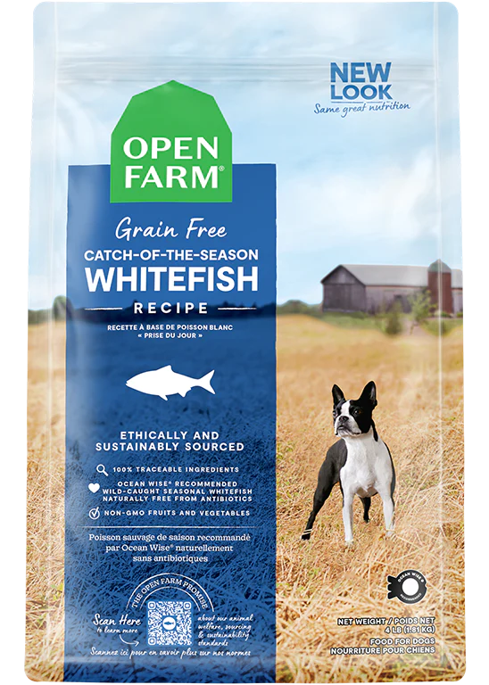 Open Farm Grain Free Catch of the Season Whitefish Dog Food
