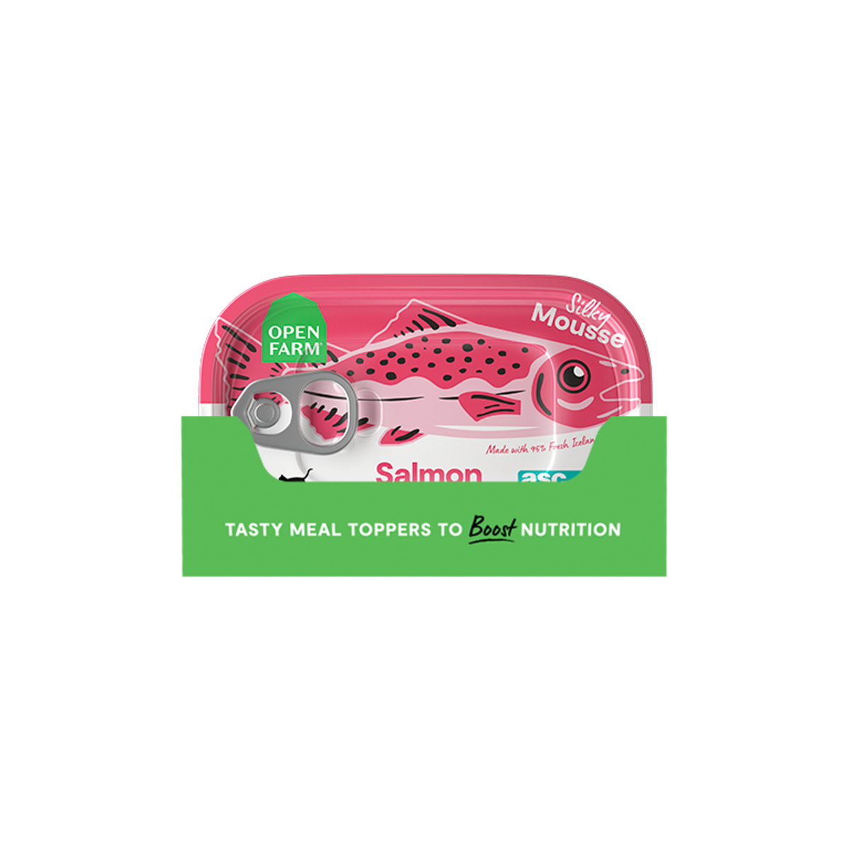 Open Farm Salmon Meal Topper for Cats