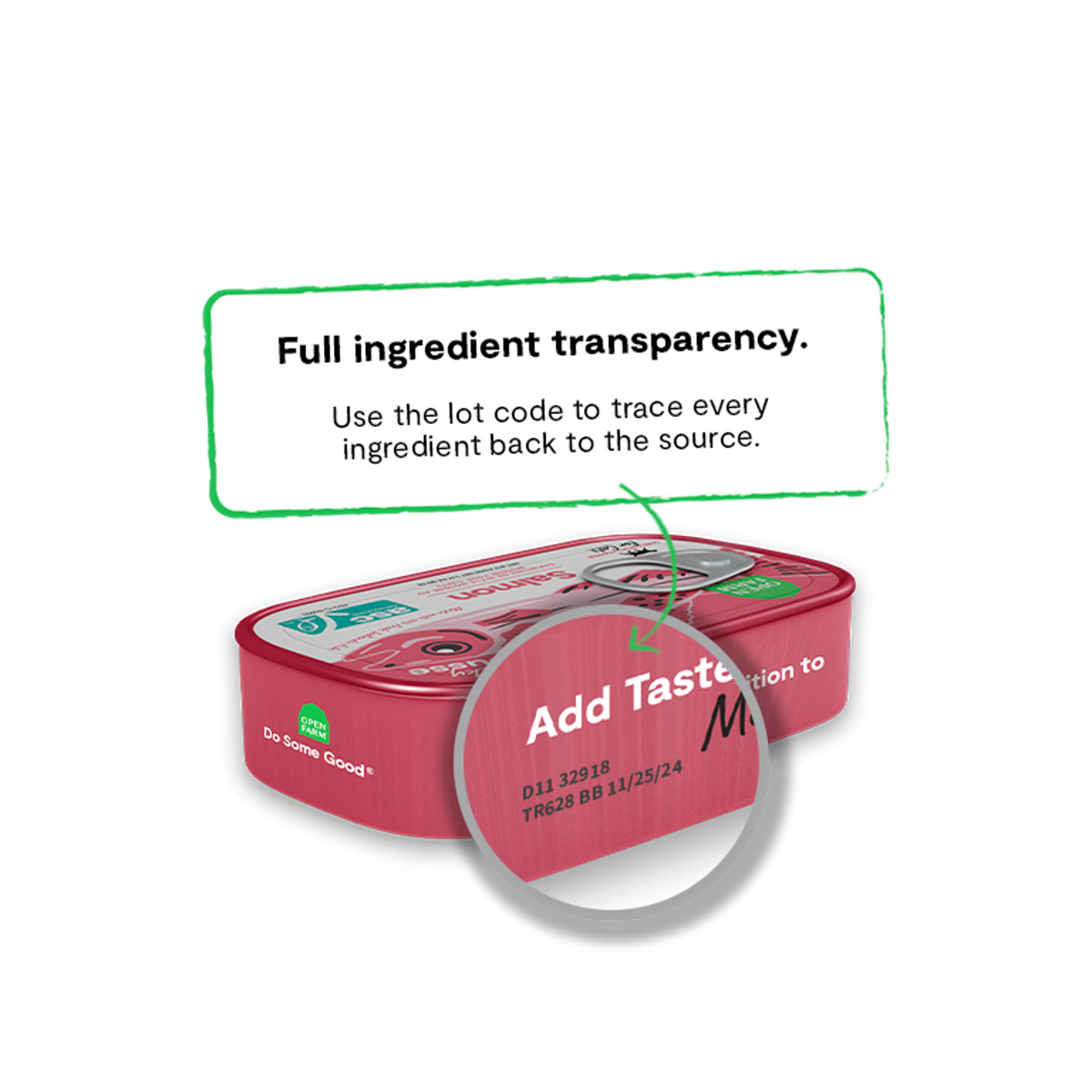 Open Farm Salmon Meal Topper for Cats