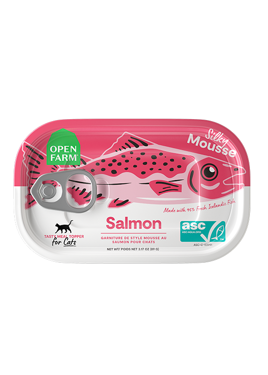 Open Farm Salmon Meal Topper for Cats