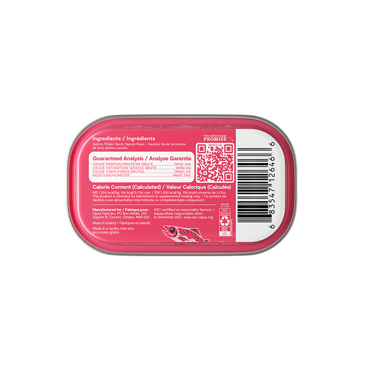 Open Farm Salmon Meal Topper for Cats