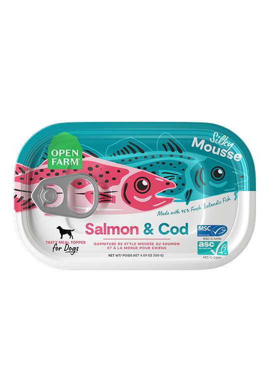 Open Farm Salmon &amp; Cod Meal Topper for Dogs