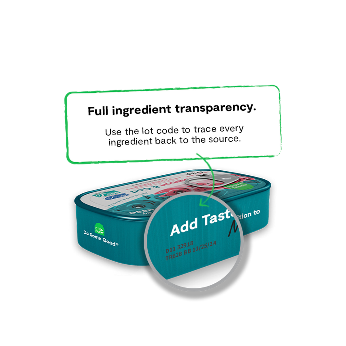 Open Farm Salmon &amp; Cod Meal Topper for Dogs