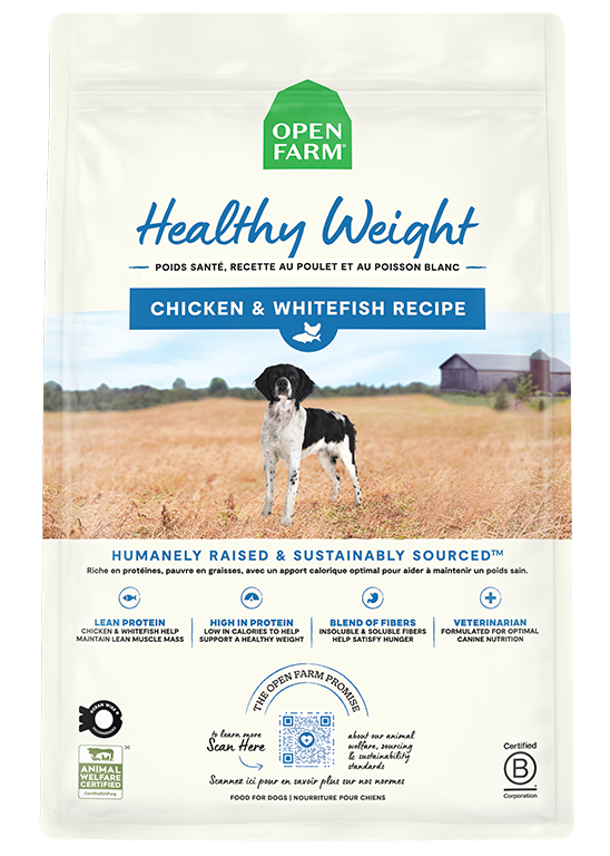 Open Farm Healthy Weight Chicken &amp; Whitefish Dog Food