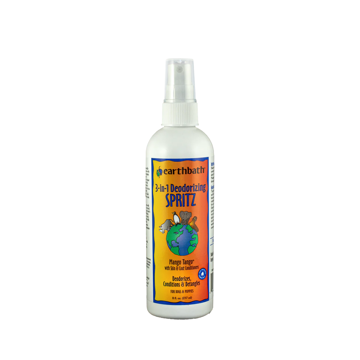 Earthbath Dog 3 In 1 Deodorizing Spritz Mango Tango