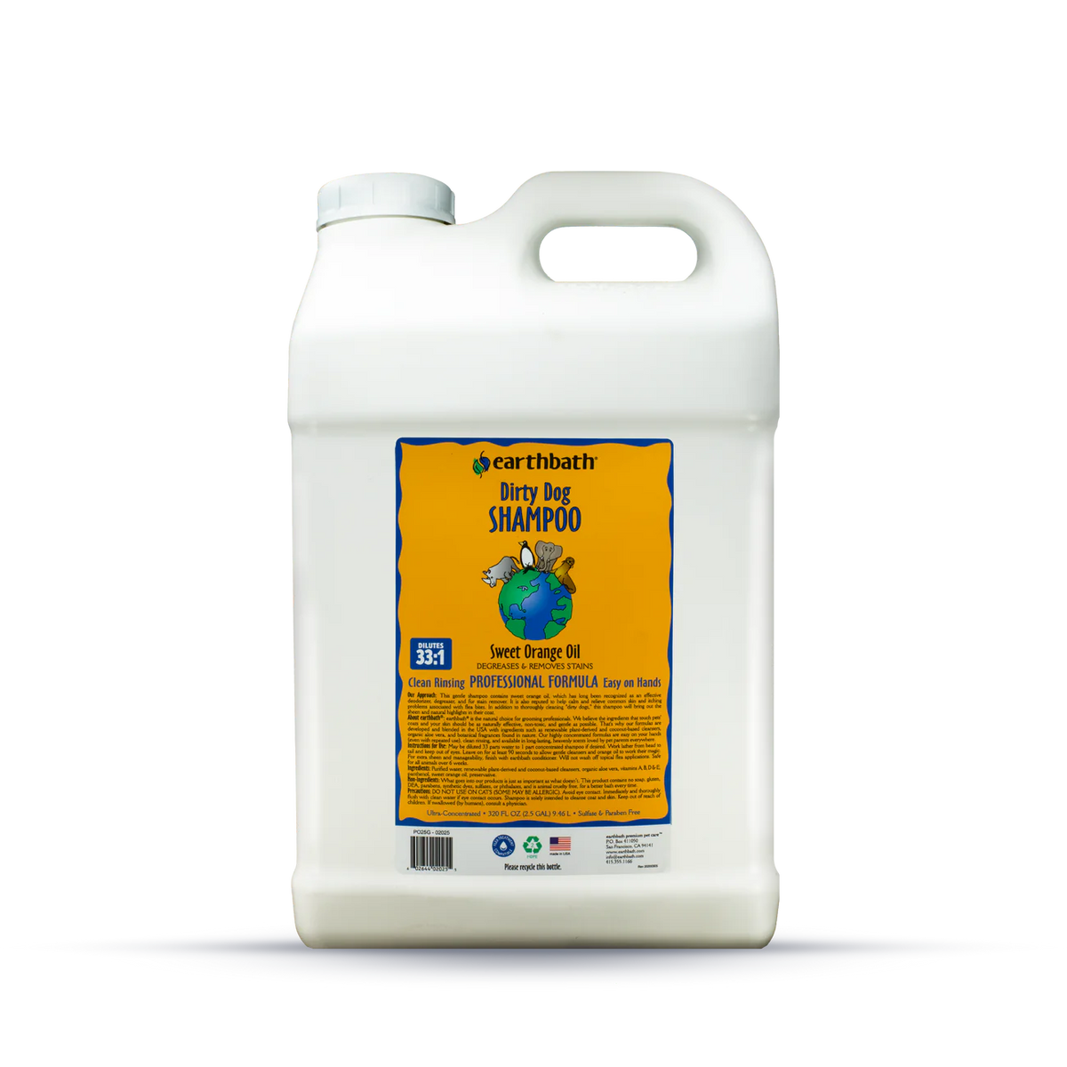 Earthbath Dirty Dog Shampoo Sweet Orange Oil