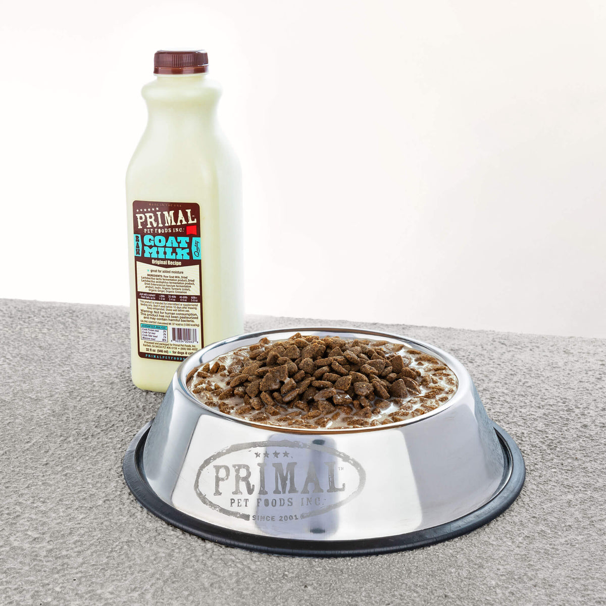 Primal Frozen Goat Milk for Dogs &amp; Cats