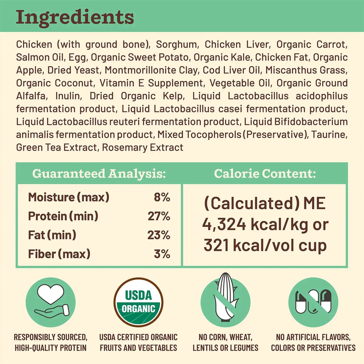 Primal Kibble in the Raw Freeze-Dried Raw Chicken Dog Food