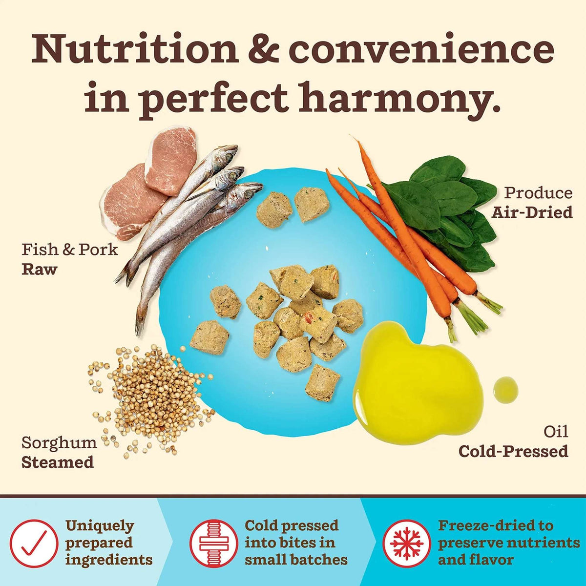 Primal Kibble in the Raw Freeze-Dried Raw Fish &amp; Pork Dog Food