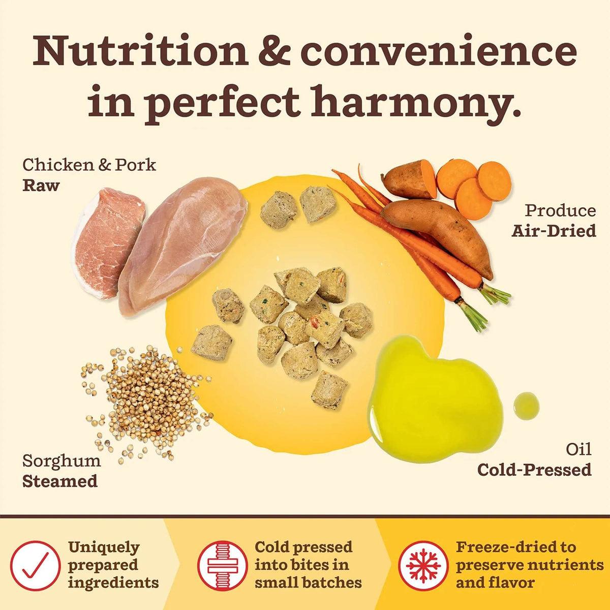 Primal Kibble in the Raw Puppy Freeze-Dried Raw Chicken &amp; Pork Dog Food