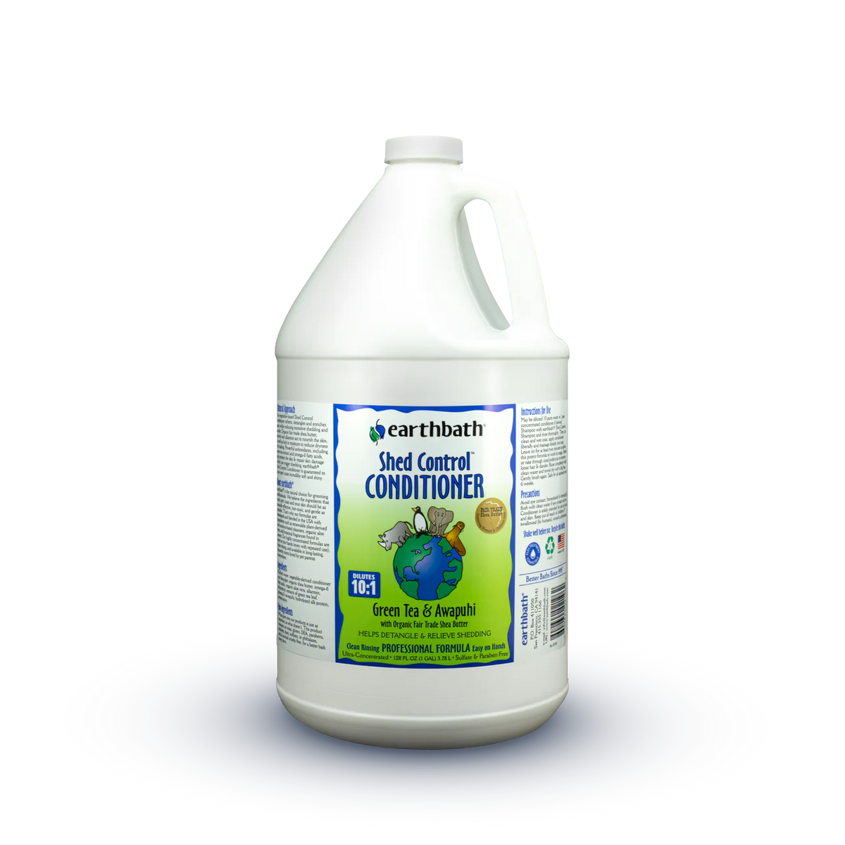 Earthbath Dog Shed Control Conditioner Green Tea & Awapuhi