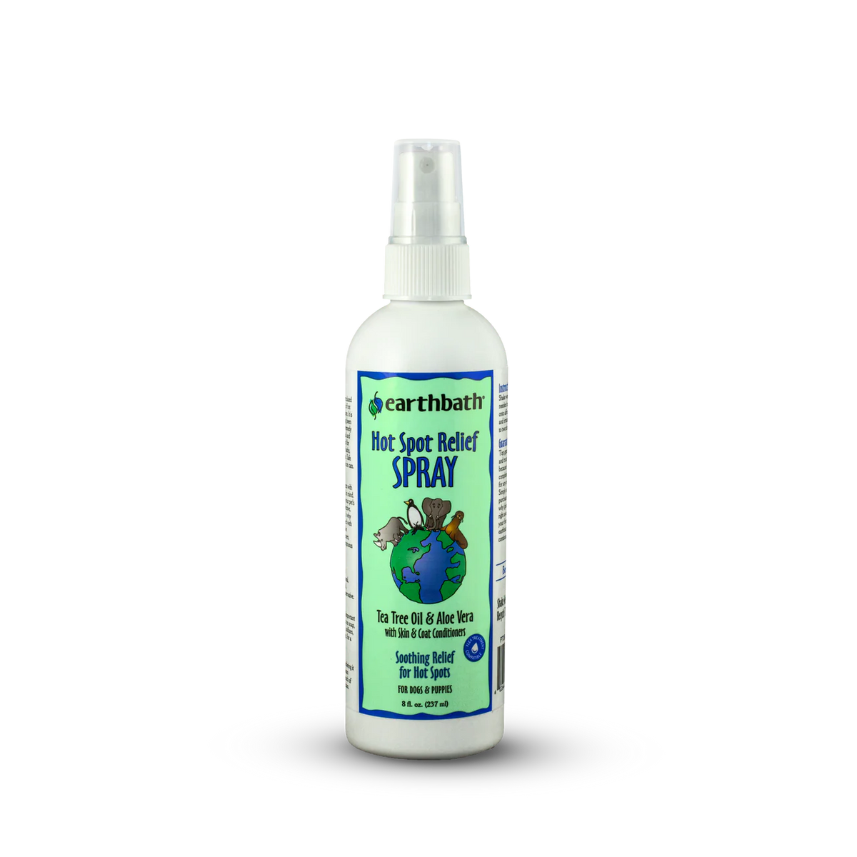 Earthbath Dog Hot Spot Relief Spritz Tea Tree Oil & Aleo Vera