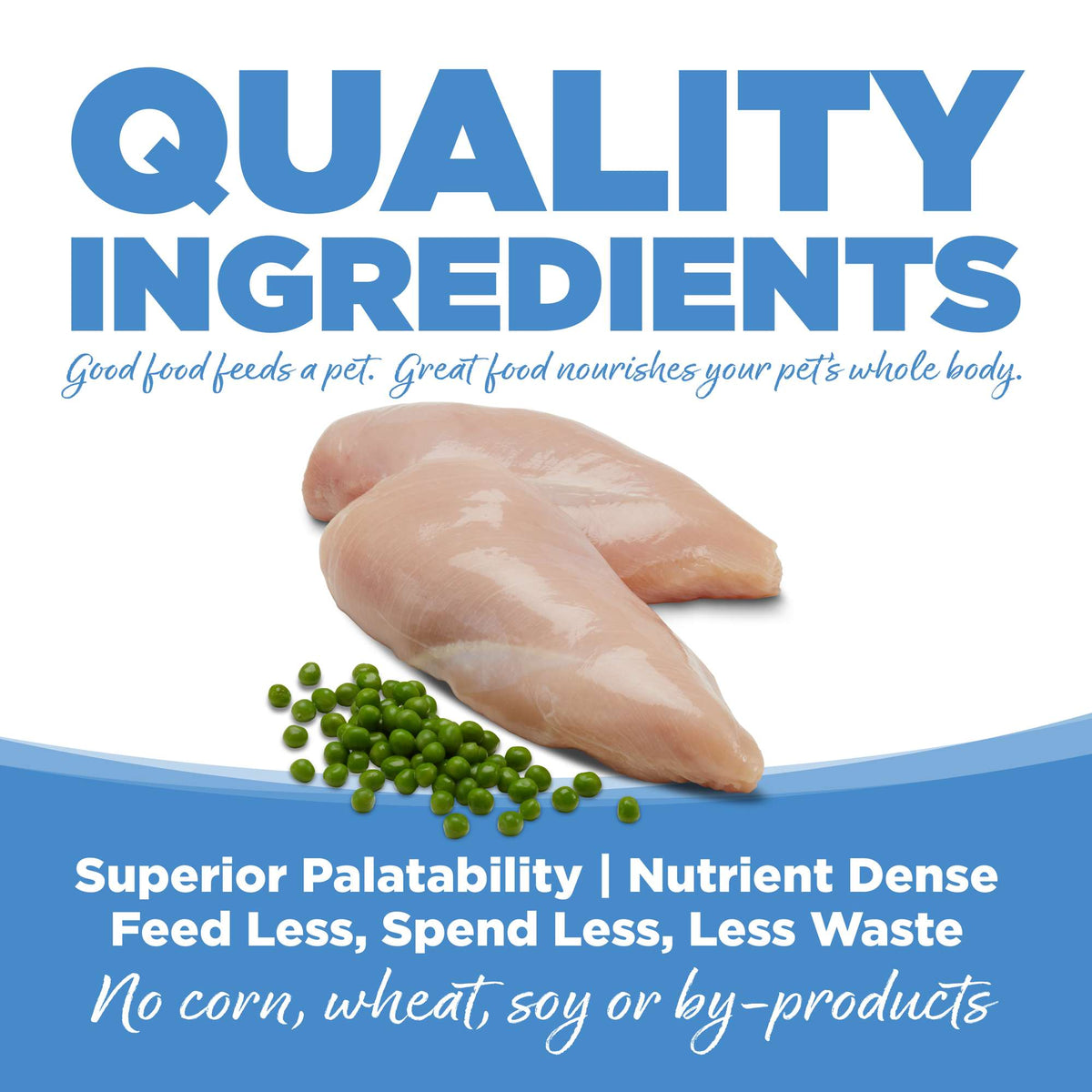 NutriSource PureVita Grain Free Chicken &amp; Peas Cat Food