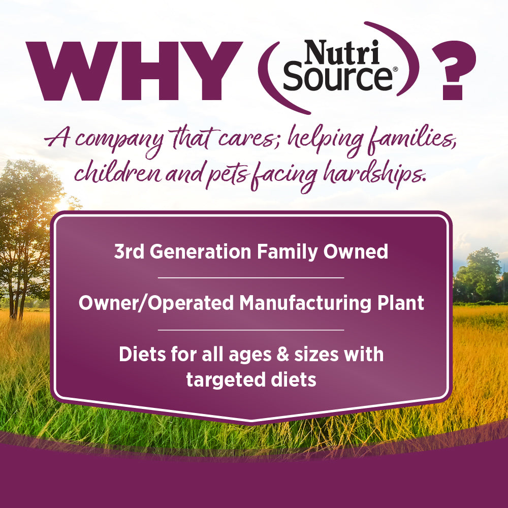 NutriSource PureVita Grain Free Pork & Blueberry Dog Food