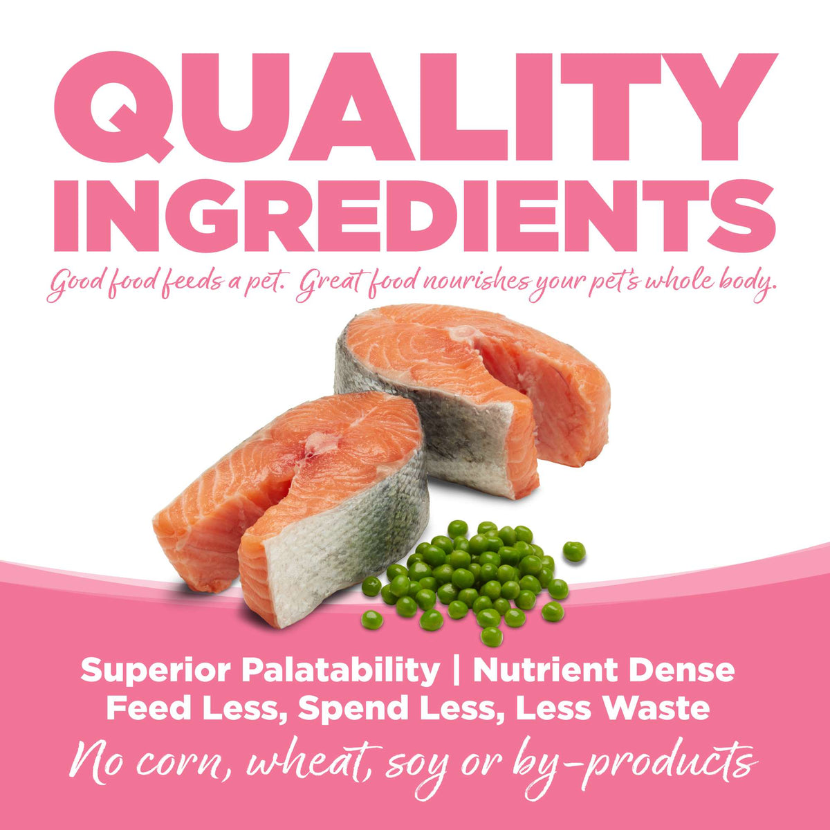 NutriSource PureVita Grain Free Small Bites Salmon &amp; Peas Dog Food