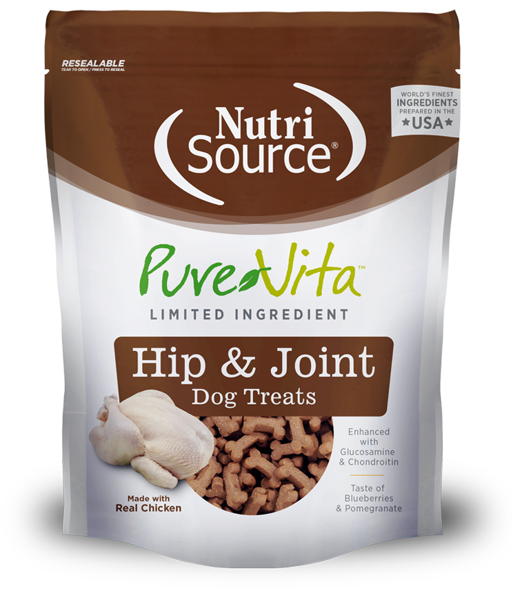 NutriSource PureVita Hip &amp; Joint Dog Treats