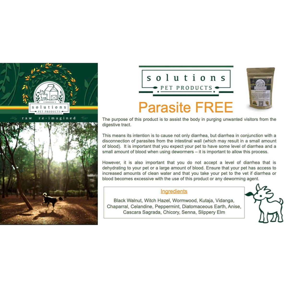 Solutions Pet Products Parasite Free Dog &amp; Cat Supplement