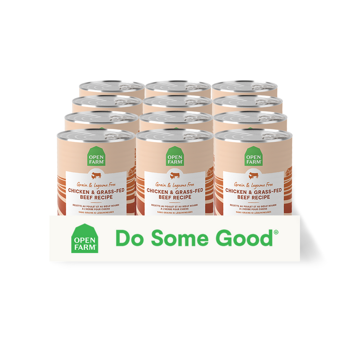 Open Farm Chicken &amp; Grass-Fed Beef Paté Canned Dog Food