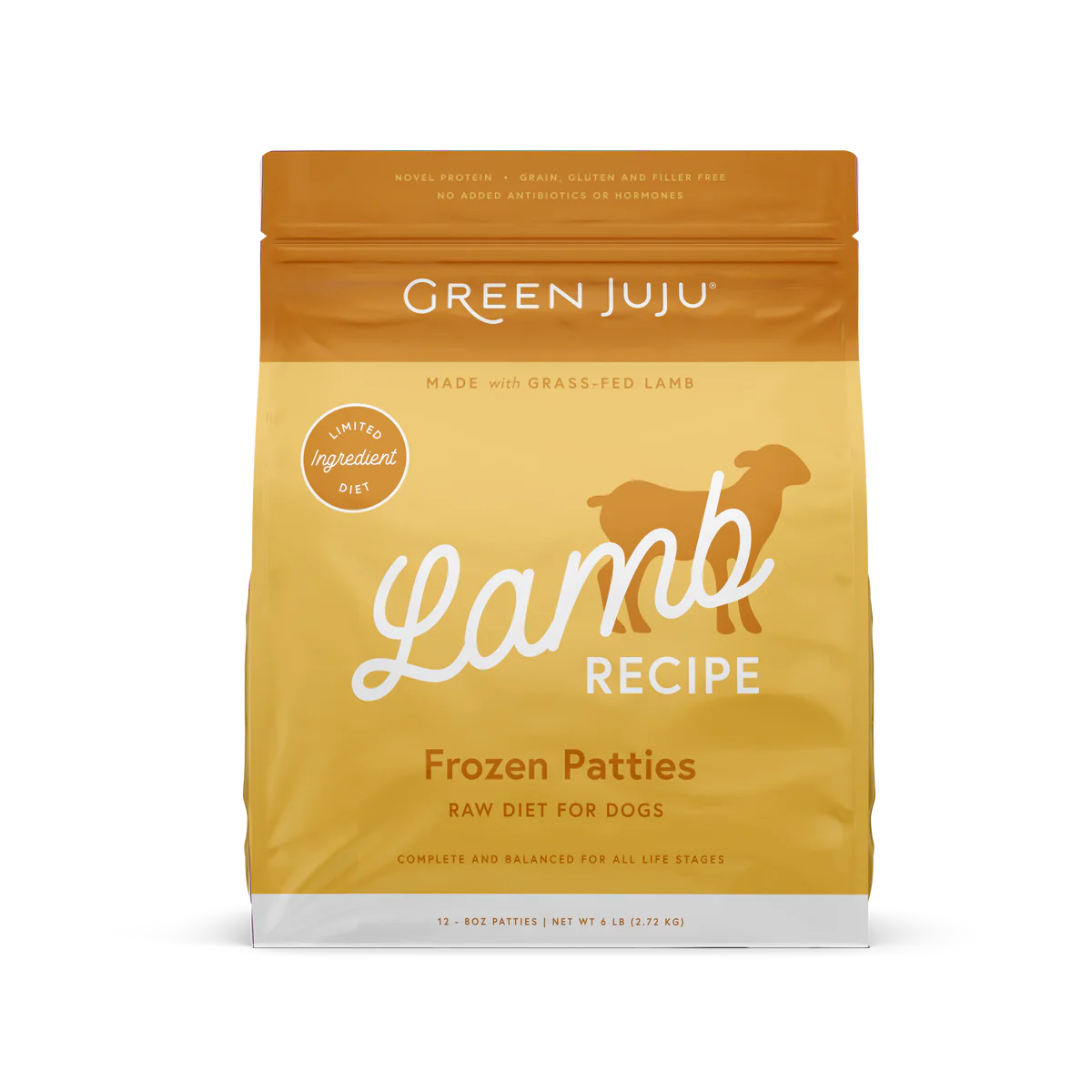 Green Juju Lamb Recipe Frozen Raw Dog Food