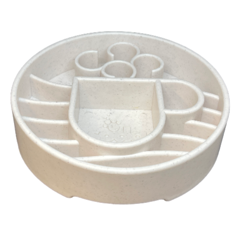 SodaPup Java Design eBowl Enrichment Slow Feeder Bowl for Dogs