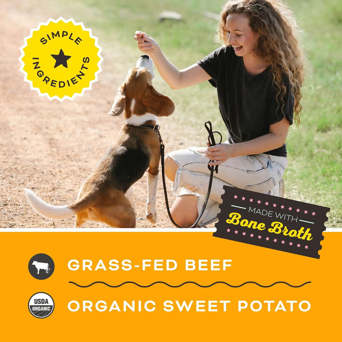 Primal Give Pieces Chance! Beef Dog Treats