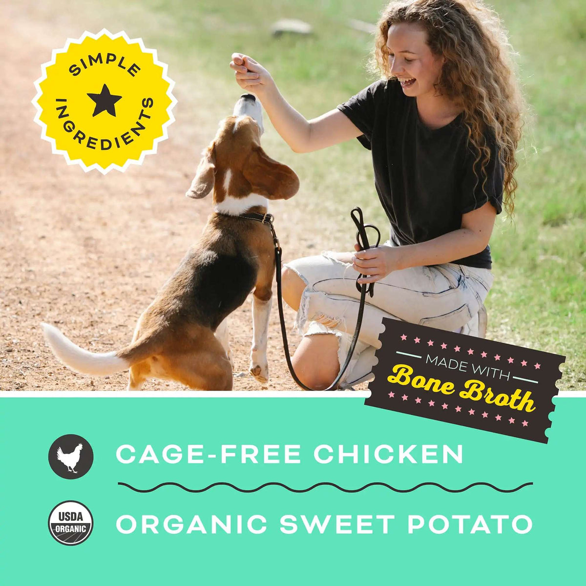 Primal Give Pieces a Chance! Chicken Dog Treats
