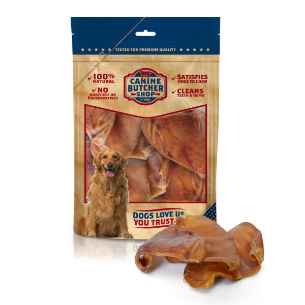 Canine Butcher Shop USDA Pig Ear Dog Chew